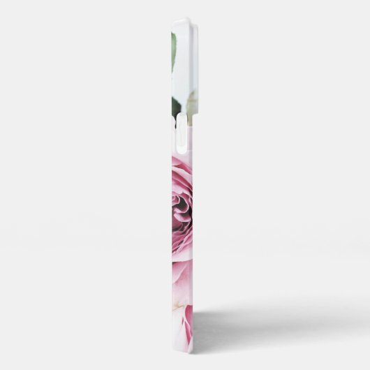 Roze, stijlvol initiaal iPhone hoesje (Rechterkant)