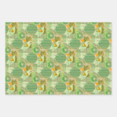 Roze stijlvolle Memphis Style 80s Pop Art Geometri Inpakpapier Vel (Voorkant 3)