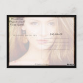 Roze Stijlvolle Script Afstudeer Liefde+Bedankt Briefkaart (Achterkant)