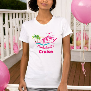 Roze Stijlvolle T-Shirt voor een vrijgezellenfeest