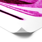 Roze Stiletto-schoen en lipstick Poster (Hoek)