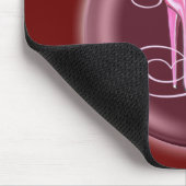 Roze Stiletto Shoe 3D-ontwerp Muismat (Hoek)