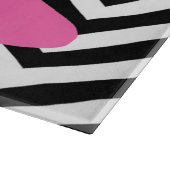 Roze Stiletto-snijvlak Snijplank (Hoek)