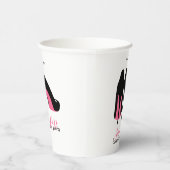 Roze Stilettos Girls Night Out Bachelorette Papieren Bekers (Rechts)
