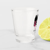 Roze Stilettos Girls Night Out Bachelorette Party Shot Glas (Links)