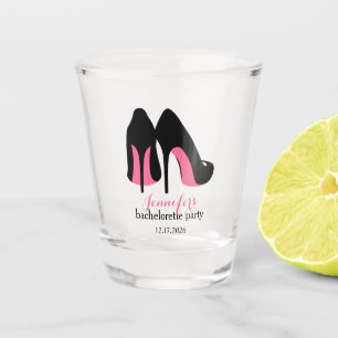 Roze Stilettos Girls Night Out Bachelorette Party Shot Glas