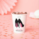 Roze Stilettos Meisjes Avond Uit Afscheid Van De M Papieren Bekers<br><div class="desc">Persoonlijke ballonnen perfect voor elk vrijgezellenfeest,  bruidsuitnodiging,  lingeriefeest,  21e verjaardagsfeest,  en meer!</div>