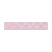 Roze Stip Bruidsjurk Shower Uitnodigingen Wikkel (Vlak)