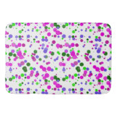 Roze Stip Confetti Badmat (Voorkant)