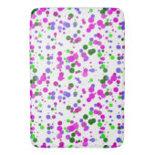 Roze Stip Confetti Badmat (Voorkant Verticaal)