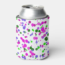 Roze Stip Confetti Blikjeskoeler