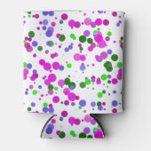 Roze Stip Confetti Blikjeskoeler (Voorkant)