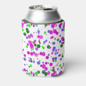 Roze Stip Confetti Blikjeskoeler (Blikje Achterkant)