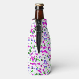Roze Stip Confetti Flesjeskoeler
