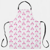Roze Stip Flamingo Schort (Voorkant)