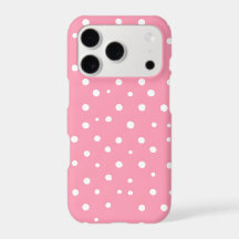 Roze Stip iPhone Hoesje | Klassieke Coquette