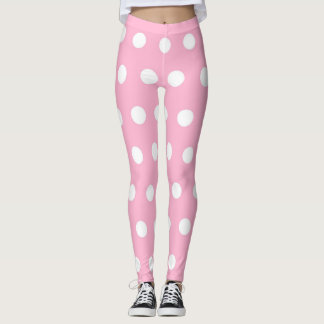 Roze Stip Leggings