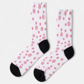 Roze Stip Sokken (Links)
