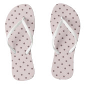 Roze Stippen 2 Teenslippers (Voetbed)