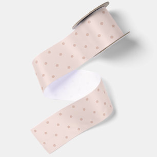 Roze Stippen Baby Shower Satijnen Lint