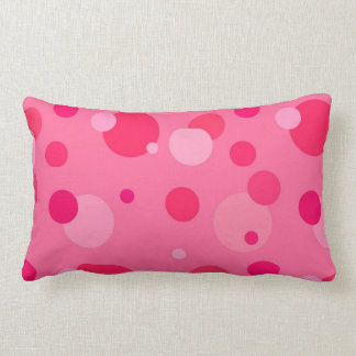 Roze Stippen Bubbles Kussen