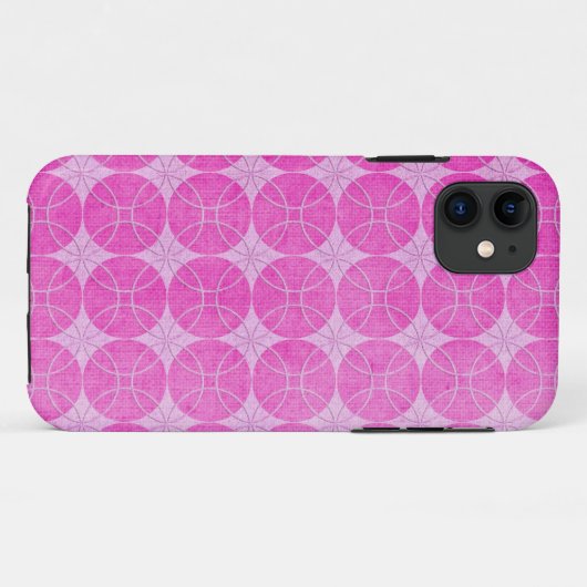 Roze Stippen Case-Mate iPhone Case (Achterkant (horizontaal))