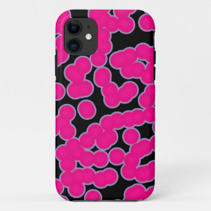 Roze stippen Case-Mate iPhone case