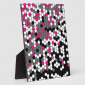 Roze stippen fotoplaat (Zijkant)