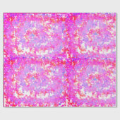 Roze stippen inpakpapier (Vlak)