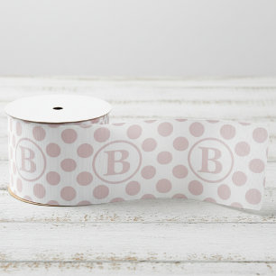 Roze Stippen Kinderen Grosgrain Lint