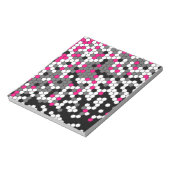 Roze stippen notitieblok (Linkerzijde)