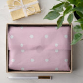 Roze Stippen Parade Tissuepapier (Geschenk)