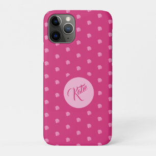 Roze Stippen-Schelpen- Case-Mate iPhone Case