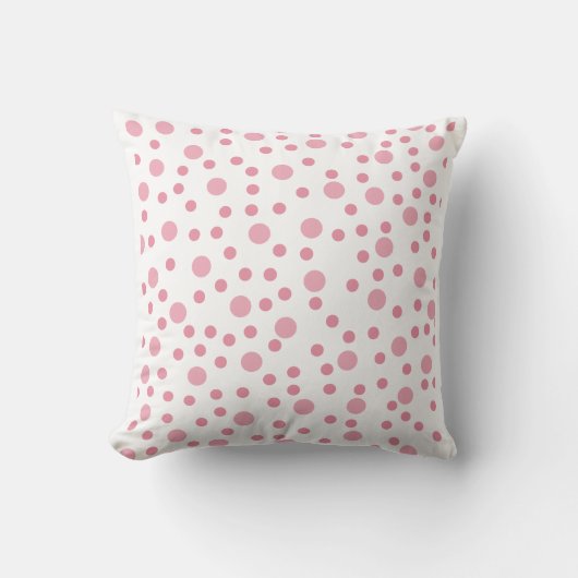 Roze Stippen Sokken Kussen (Voorkant)