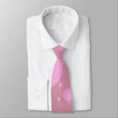 Roze stippen stropdas (Gebonden)