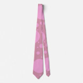 Roze stippen stropdas (Voorkant)