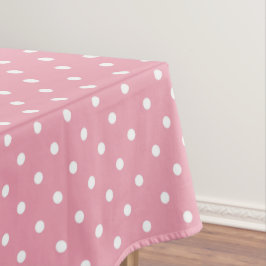 Roze Stippen Tafelkleed