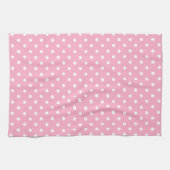 Roze Stippen Theedoek (Horizontaal)