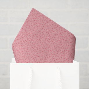 Roze Stippen Tissuepapier