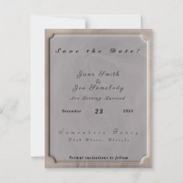 Roze stof textuurprint - elke kleur save the date