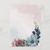 roze , stoffige blauwe vlinder blauw grillerig det informatiekaartje (Achterkant)