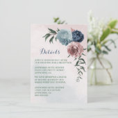 roze , stoffige blauwe vlinder blauw grillerig det informatiekaartje (Staand voorkant)