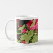 Roze stokrozen koffiemok (Links)