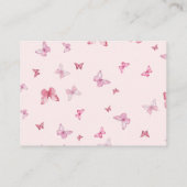 Roze Stork Luier Raffle Informatiekaartje (Achterkant)