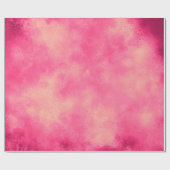 Roze Storm Cloud Effect Wrapping Papier (Vlak)