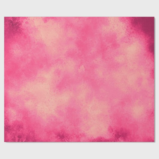 Roze Storm Cloud Effect Wrapping Papier (Vlak)