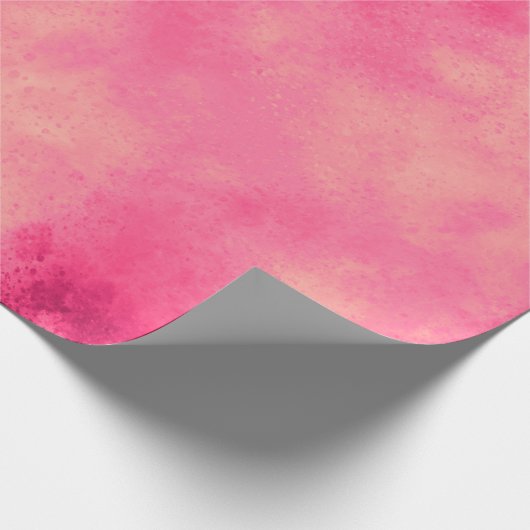 Roze Storm Cloud Effect Wrapping Papier (Hoek)
