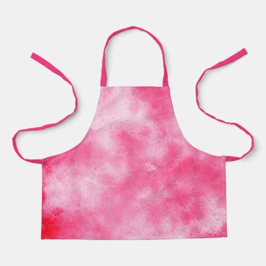 Roze Storm wolken Schort (Voorkant)