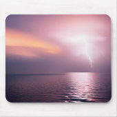 Roze Stormen wolken en water Muismat (Voorkant)