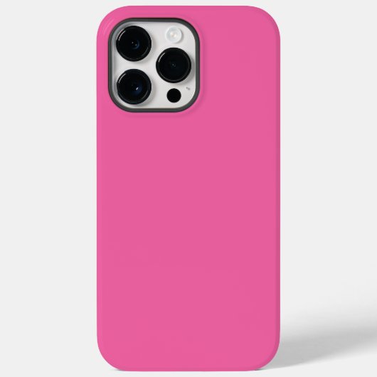 Roze stralende orchidee dromen - #F664A5 Case-Mate iPhone Case (Achterkant)